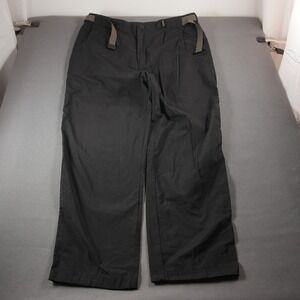 RailRiders Nylon Integrated Belt Hiking Men Pants XL 30x30 Black Camping Hiking